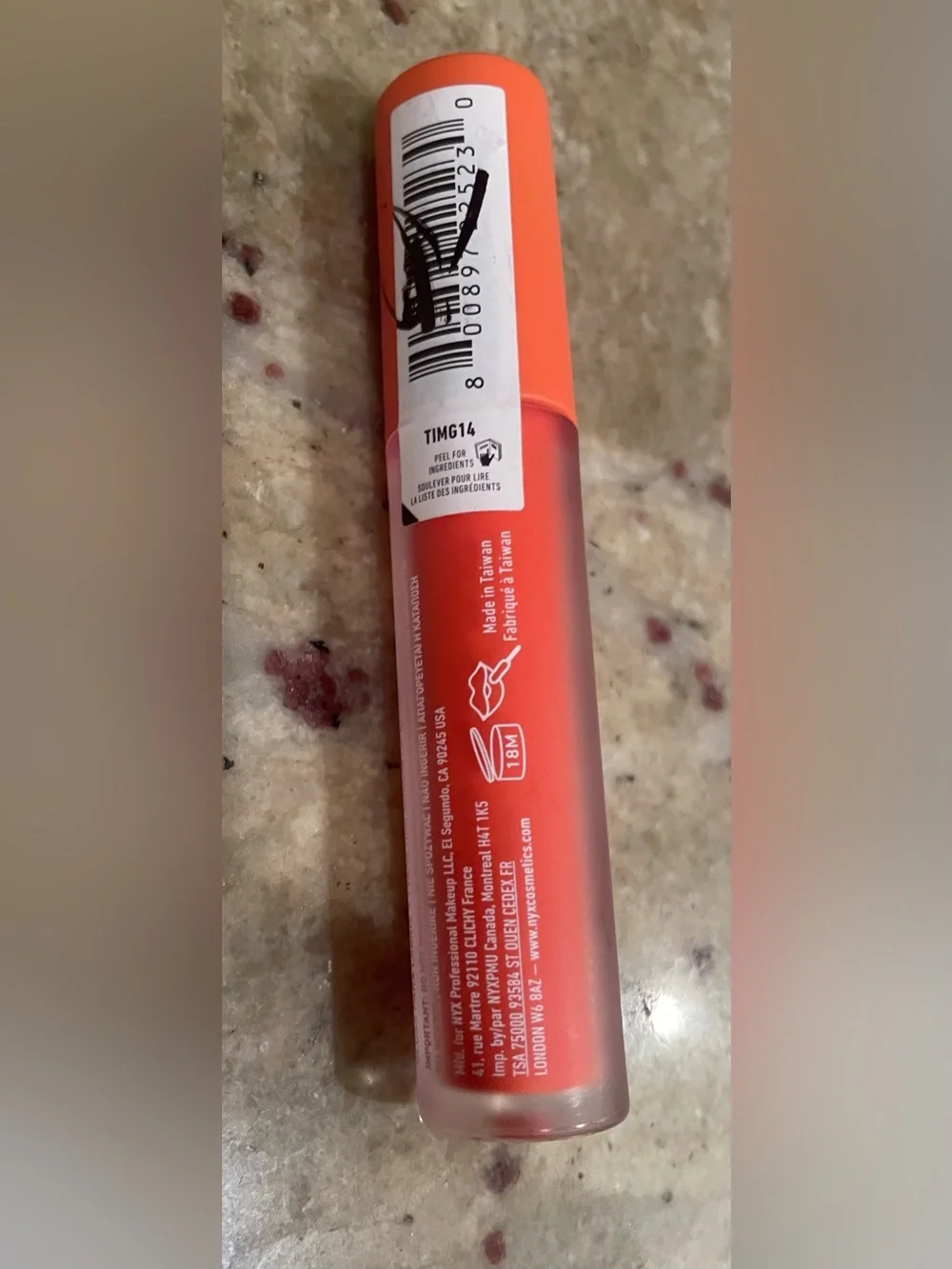 🎉🎉 5 for $15 NYX This Is Milky Gloss Mango Lassi - Vibrant Orange Gloss